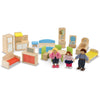 Melissa & Doug Hi-Rise Wooden Dollhouse and Furniture Set- - Anglo Dutch Pools & Toys  - 4