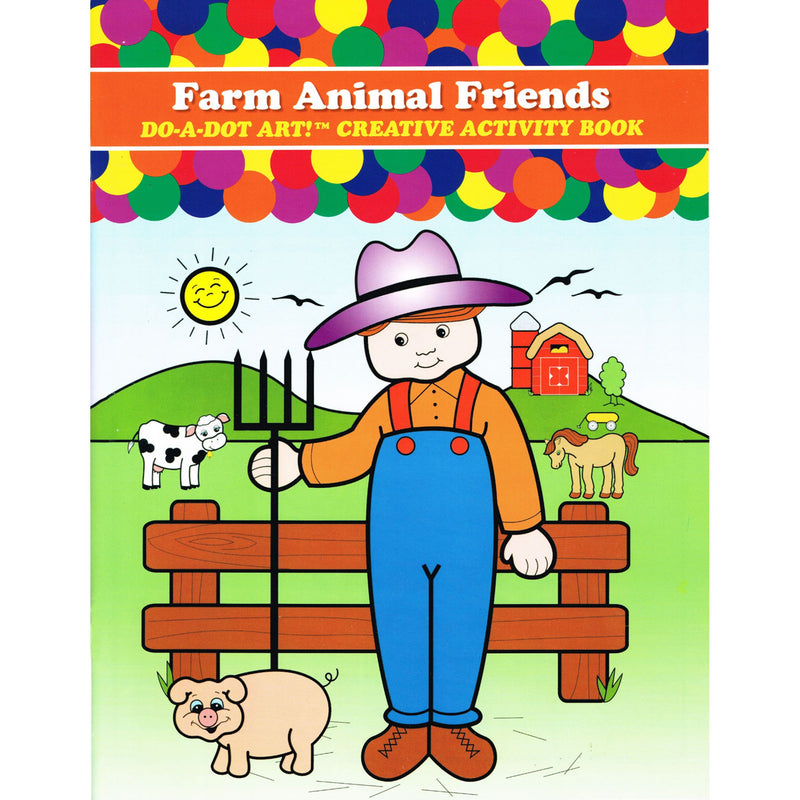 Drawing And Activity Books - Do-A-Dot Art! Farm Animal Friends Activity Book