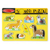 Melissa & Doug Pets Sound Puzzle - 8 Pieces