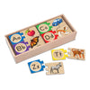 Melissa & Doug Self-Correcting Alphabet Letter Puzzles