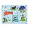Melissa & Doug Sing-Along Nursery Rhymes Sound Puzzle- Blue