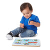 Melissa & Doug Sing-Along Nursery Rhymes Sound Puzzle- Blue