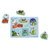 Melissa & Doug Sing-Along Nursery Rhymes Sound Puzzle- Blue