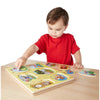 Melissa & Doug Sing-Along Nursery Rhymes Sound Puzzle - Yellow