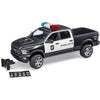 Emergency Vehicles - Bruder Police Ram 2500 W/ Policeman And Light & Sound Module