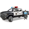 Emergency Vehicles - Bruder Police Ram 2500 W/ Policeman And Light & Sound Module