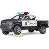 Emergency Vehicles - Bruder Police Ram 2500 W/ Policeman And Light & Sound Module