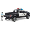 Emergency Vehicles - Bruder Police Ram 2500 W/ Policeman And Light & Sound Module