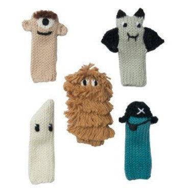 Blabla Spooky Finger Puppet Set - Finger Puppets - Anglo Dutch Pools and Toys