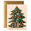 Greeting Cards - Holiday Trimmed Tree Greeting Card