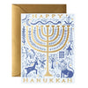 Greeting Cards - Twelve Tribes Hanukkah Greeting Card