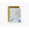 Greeting Cards - Twelve Tribes Hanukkah Greeting Card