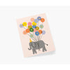 Greeting Cards - Welcome Elephant Baby Greeting Card