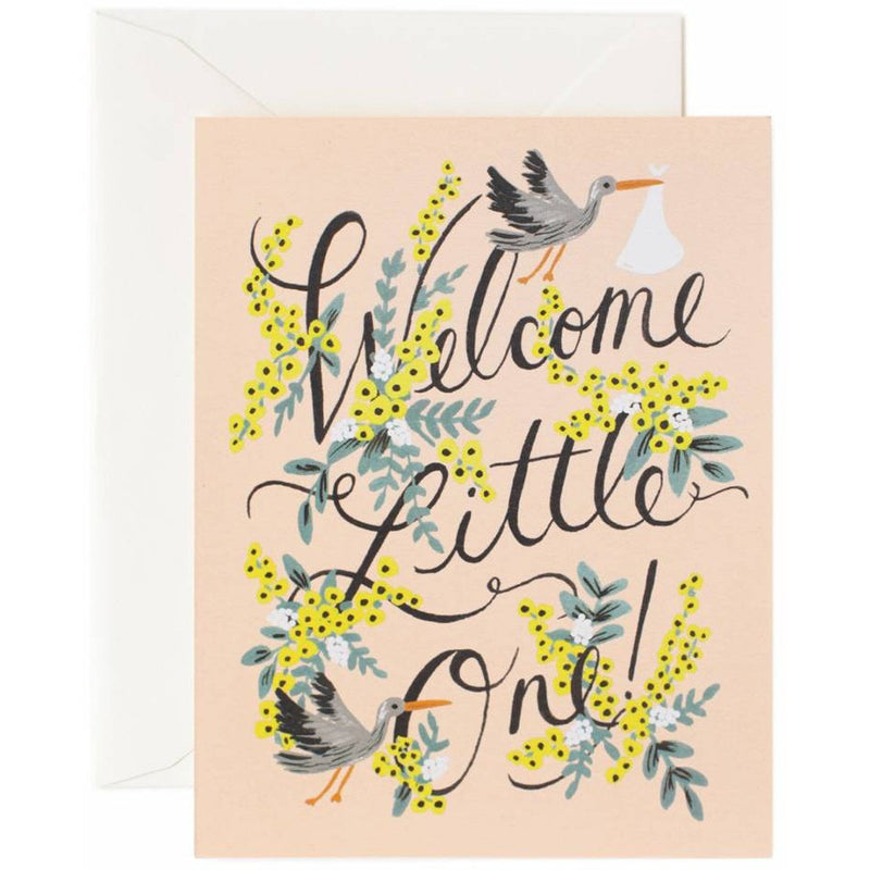 Welcome Little One Greeting Card - Greeting Cards - Anglo Dutch Pools and Toys