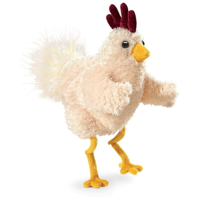 Folkmanis Funky Chicken Hand Puppet - Hand Puppets - Anglo Dutch Pools and Toys