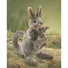 Hand Puppets - Folkmanis Kangaroo With Joey Hand Puppet