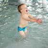 Infant Swim Diapers - I Play Fun Snap Reusable Swimsuit Diaper- Aqua Dinosaurs