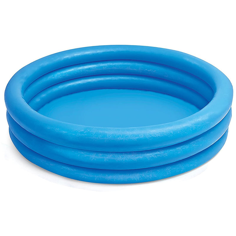Intex Cryatsal Blue Inflatable Kiddie Pool 45" x 10"