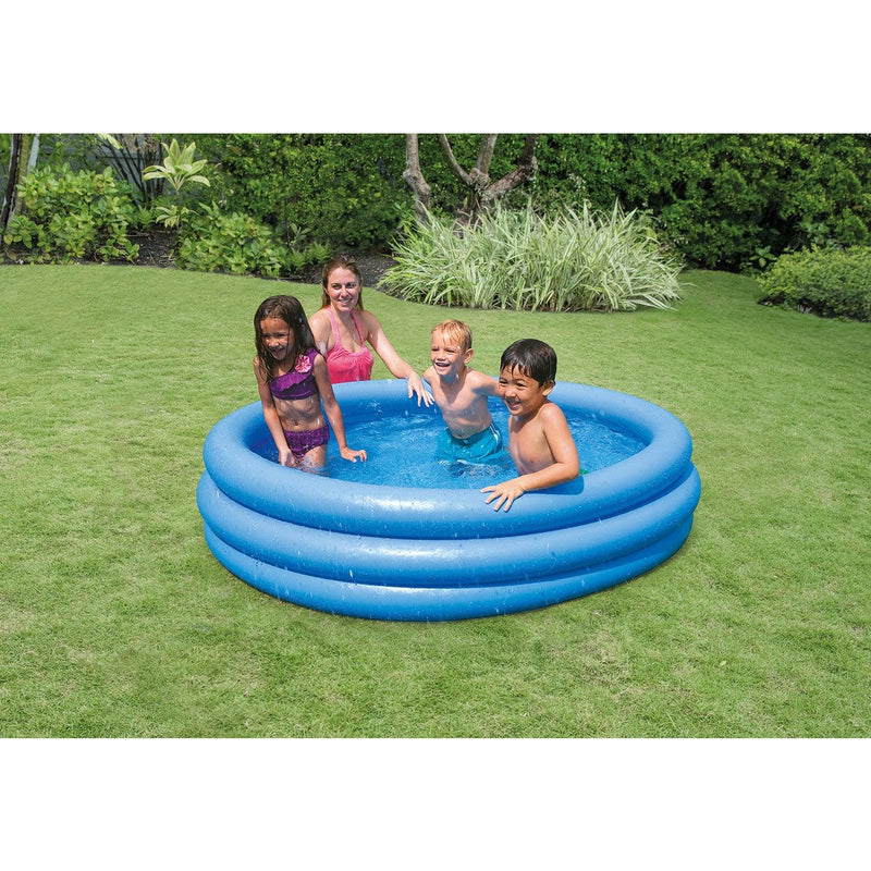 Intex Crystal Blue Inflatable Kiddie Pool 66 x 15