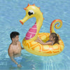 Inflatables And Rafts - Poolmaster Yellow Seahorse Inflatable Tube 48"