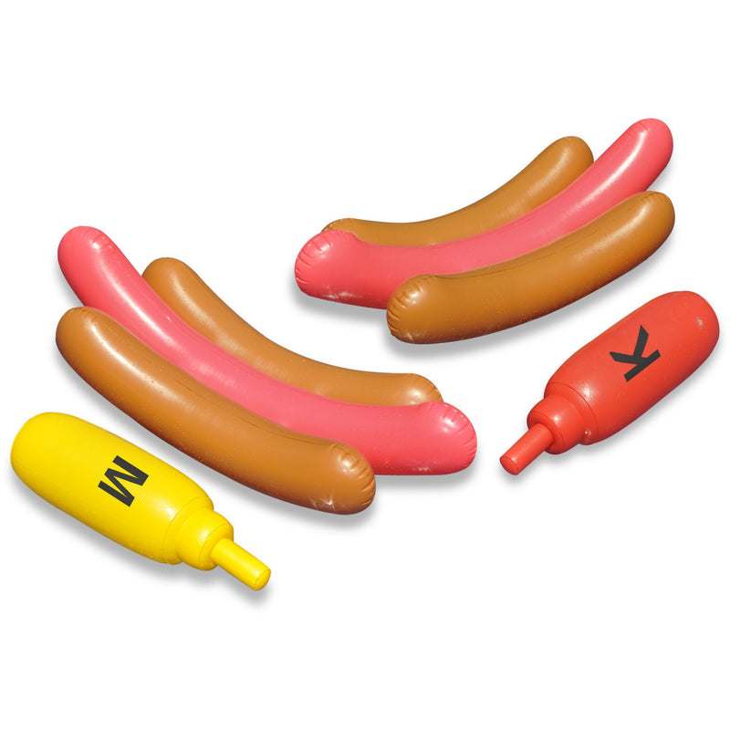 Swimline Hot Dog Battle Float Set- - Anglo Dutch Pools & Toys  - 1