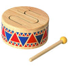 Plan Toys Solid Wood Drum - Anglo Dutch Pools and Toys