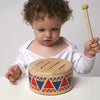 Plan Toys Solid Wood Drum - Anglo Dutch Pools and Toys