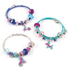Jewelry Making - Make It Real Halo Charms Bracelets True Blue