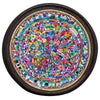 eeBoo Triangle Pattern 500 Piece Round Puzzle