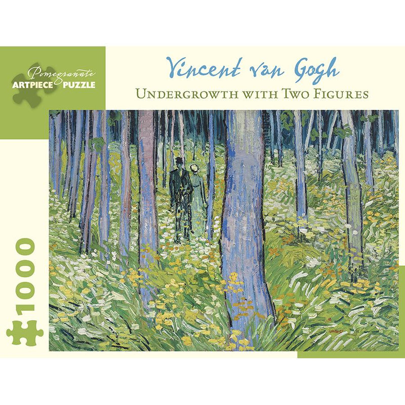 Pomegranate Van Gogh: Undergrowth-Two Figures 1000 pc Puzzle