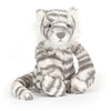 Jungle And Wild Animals - Jellycat Bashful Snow Tiger Medium 12"