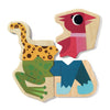Magnet Sets - Djeco Mixanimo Mix & Match Wooden Animal Magnets