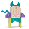 Magnetic Building Sets - Tegu Sticky Monsters Magnetic Wooden Block Set- Pip