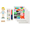 Magnetic Playscapes - Petit Collage Fashion Designer Magnetic Dress Up