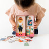 Magnetic Playscapes - Petit Collage Shine Bright: At The Studio Travel Magnetic Dress Up