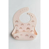 Mealtime - Loulou LOLLIPOP Silicone Bib Printed - Rainbow