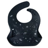 Mealtime - Loulou LOLLIPOP Silicone Bib Printed - Space