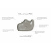 Mealtime - Loulou LOLLIPOP Silicone Suction Snack Plate - Rhino