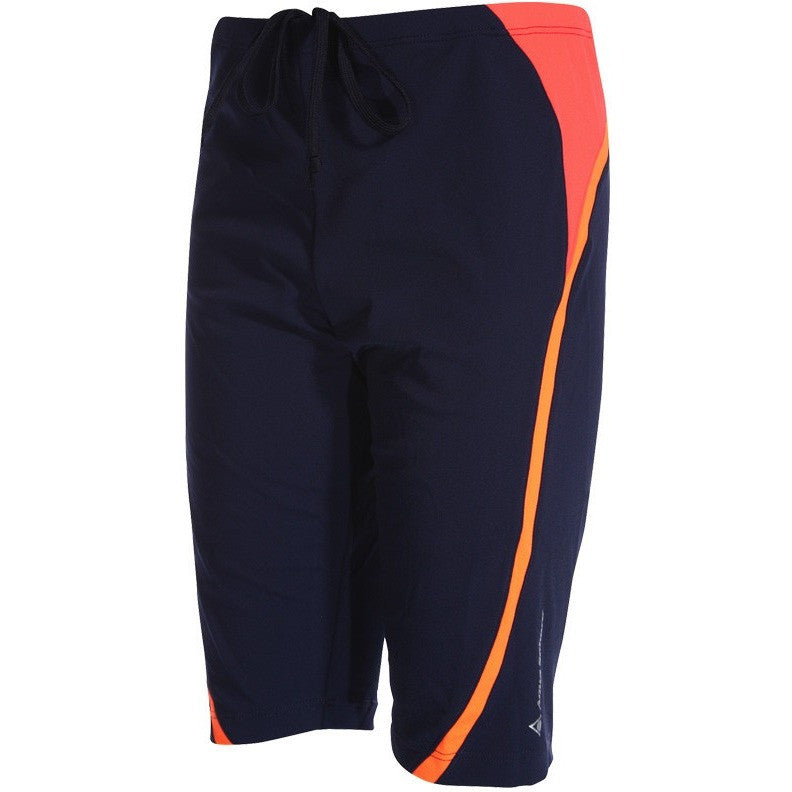 Aqua Sphere Santiago Navy & Coral - Men's Active and Racing Swimwear - Anglo Dutch Pools and Toys