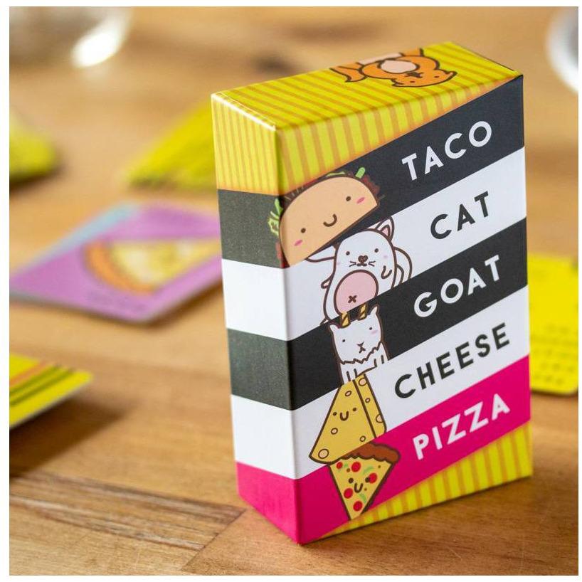 Taco Cat Goat Cheese Pizza Party and Social Games