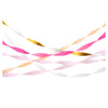 Party Banners And Streamers - Meri Meri Pink Crepe Paper Streamers