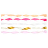 Party Banners And Streamers - Meri Meri Pink Crepe Paper Streamers