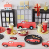 Party Plates - Meri Meri Fire Truck Plates