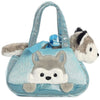 Aurora Fancy Pals - Peek-A-Boo Husky Pet Carrier