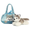 Aurora Fancy Pals - Peek-A-Boo Husky Pet Carrier