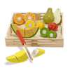 Melissa & Doug Cutting Fruit Set - Wooden Play Food