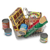Melissa & Doug Let's Play House! Grocery Basket with Play Food