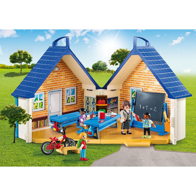 Skalk Hol Spruit Playmobil 5662 Take Along School House | Playscapes