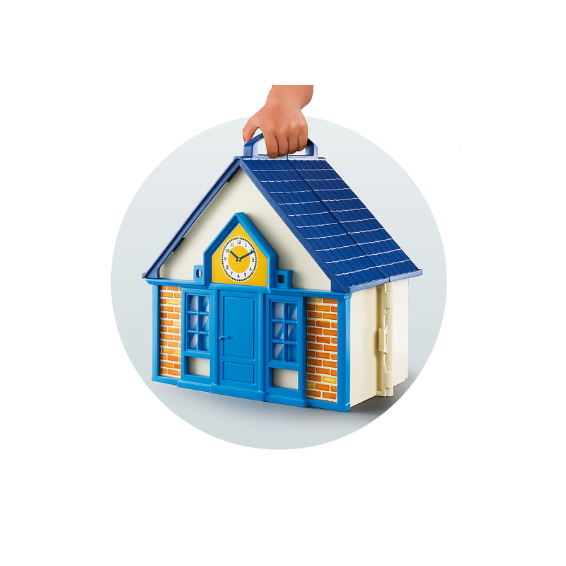 Flytte cyklus fordomme Playmobil 5662 Take Along School House | Playscapes