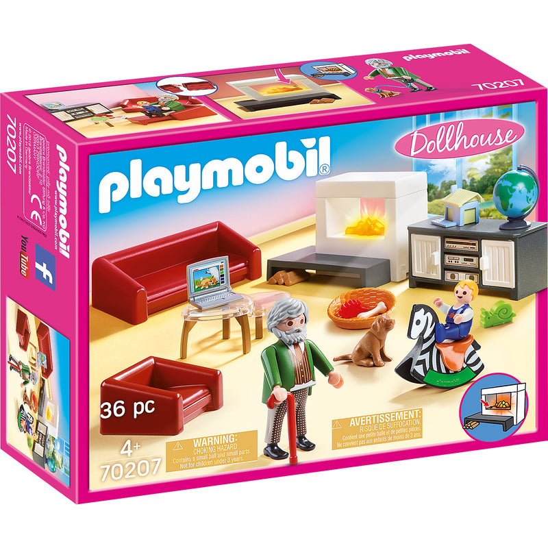 Playscapes - Playmobil 70207 Comfortable Living Room